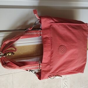 New Kipling tote with long strap